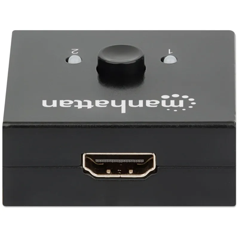 Commutateur Hdmi Bidirectionnel 4K À 2 Ports Manhattan 3 Commutateur Hdmi Bidirectionnel 4K A 2 Ports