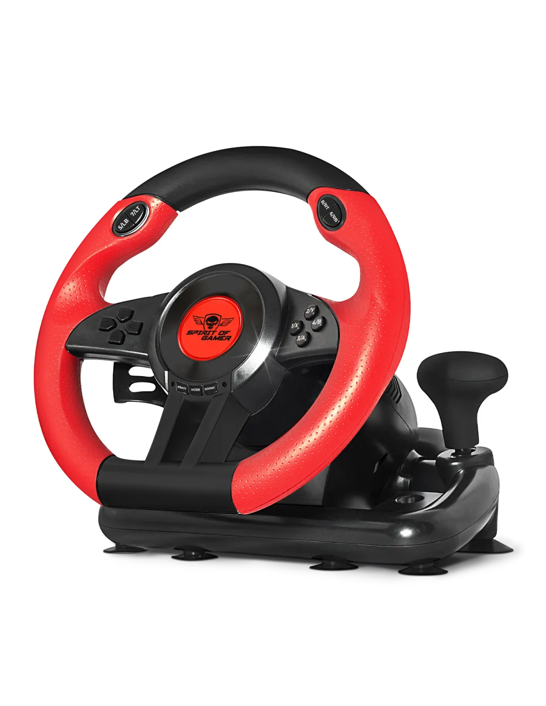 Volant Spirit Of Gamer Wheel Pro 1 Avec Pédalier Pc 2 Race Wheel Pro 1 (1)