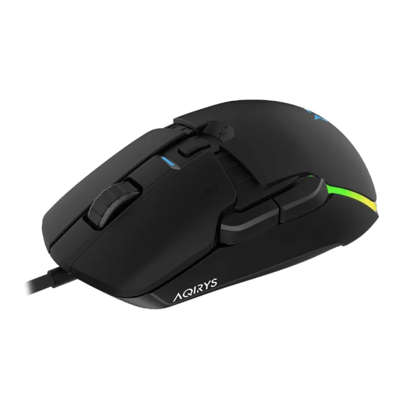 Souris Gamer Aqirys Lynx 16000 Dpi Usb 2.0 Noir 3 Souris Filaire Gamer Aqirys Lynx Noir U