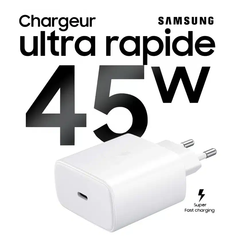 Samsung Power Adapter 45W White Samsung Power Adapter 45W White