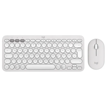 Logitech Pebble 2 Combo Blanc
