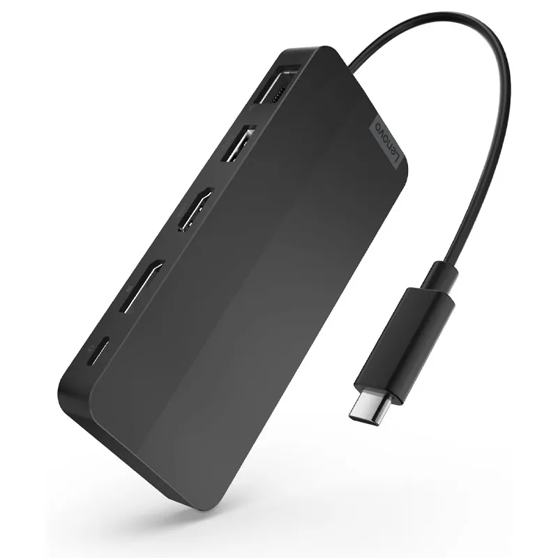 Station D’accueil Lenovo Usb-C Pour Deux Écrans Avec Adaptateur 100W Noir 3 Station Daccueil Lenovo 40B90100Eu Usb C Pour Deux Ecrans Avec Adaptateur 100W Noir (2)