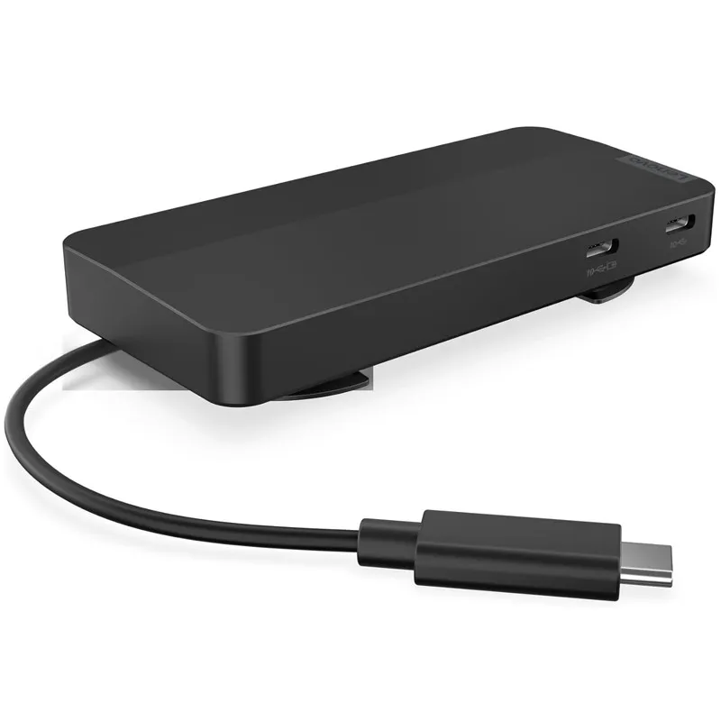 Station D’accueil Lenovo Usb-C Pour Deux Écrans Avec Adaptateur 100W Noir 4 Station Daccueil Lenovo 40B90100Eu Usb C Pour Deux Ecrans Avec Adaptateur 100W Noir (3)