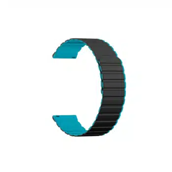 Bracelet Magnetique Kieslect 22mm Bleu Ciel Noir