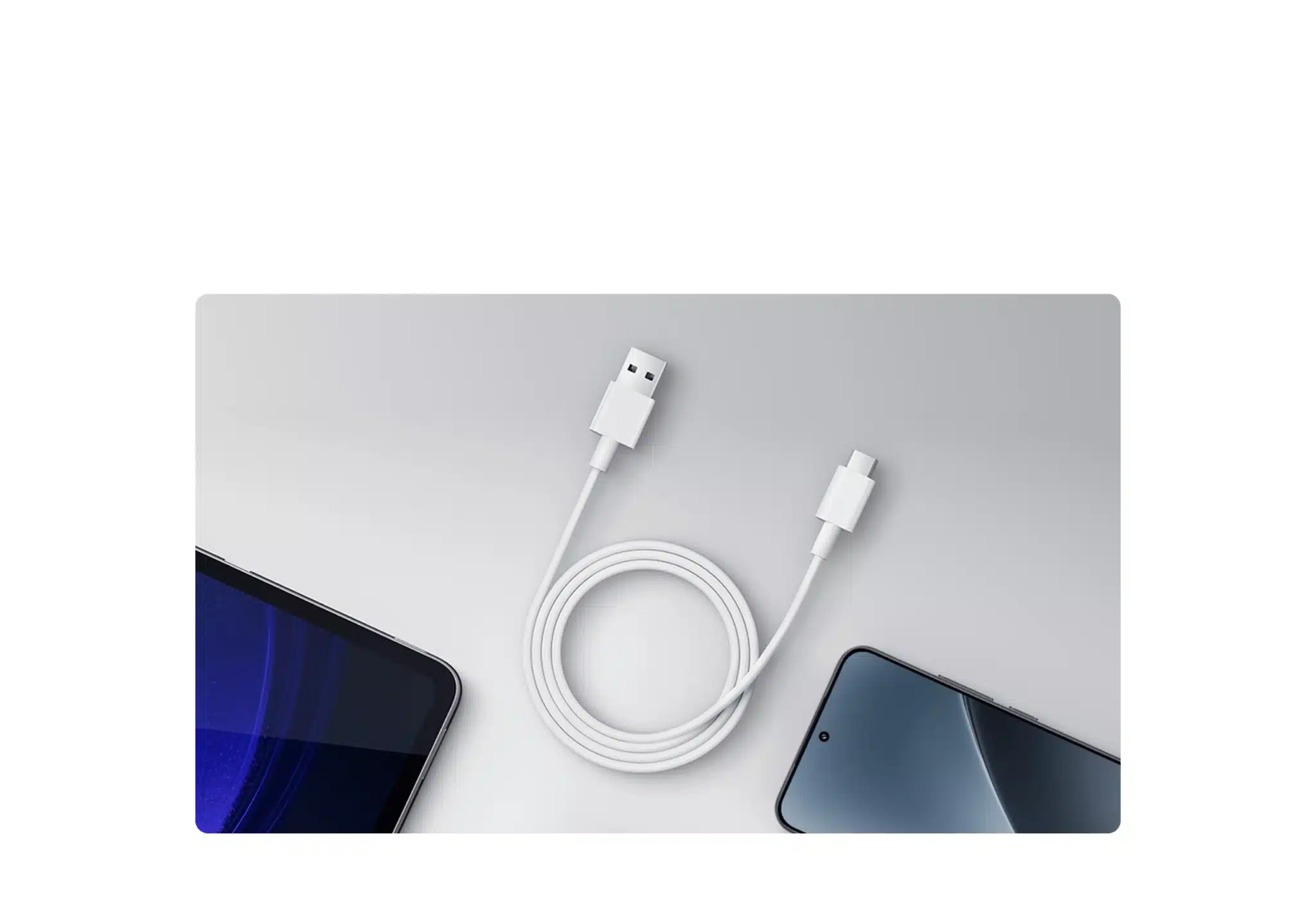 Câble Xiaomi Usb-A Vers Usb-C 3A 1M Blanc 3 2A8Ff6Bff58Bb0E86Ebe42D0997Cd251