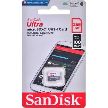 Carte MicroSDXC Sandisk 256 Go