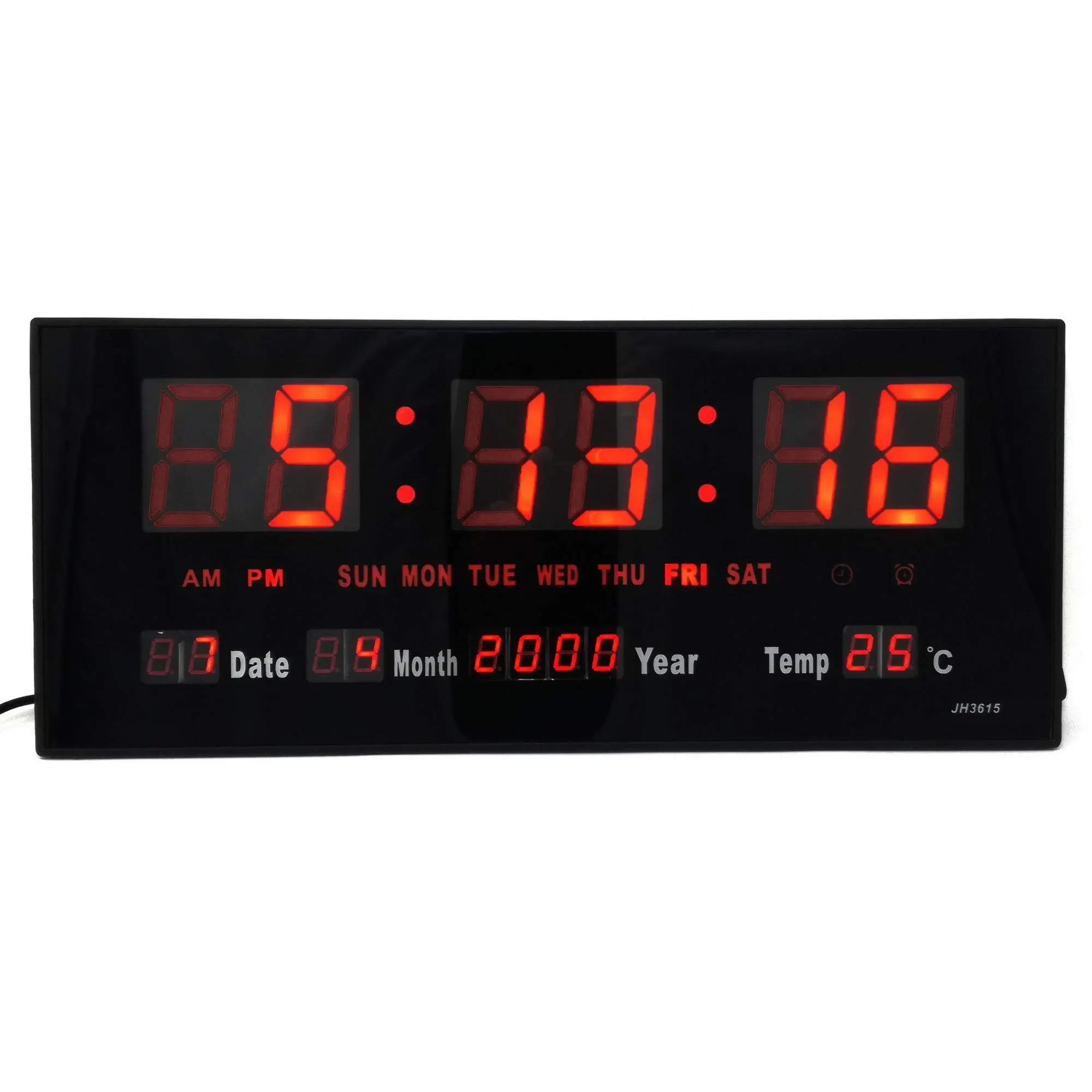 Horloge Murale Numérique À Led Jh3615 1 Horloge Murale Numérique À Led Jh3615