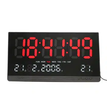 Horloge Murale Numérique à LED JH8025