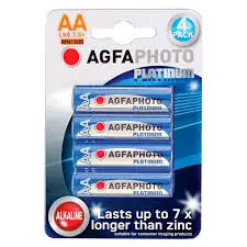 Pack 4 Piles Agfaphoto Platinum Alkaline Aa 1 Pack 4 Piles Agfaphoto Platinum Alkaline Aa