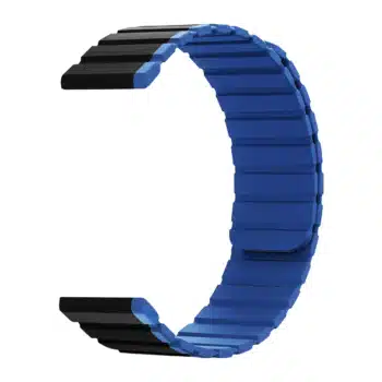 Bracelet Magnetique Kieslect 22mm Bleu Foncé Noir