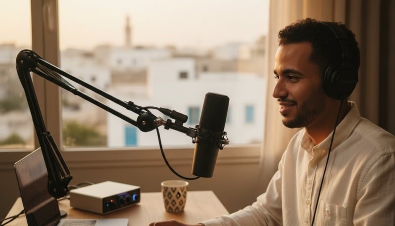 Microphone Pour Podcast Tunisie : Guide D'Achat Et Meilleures Options 2026