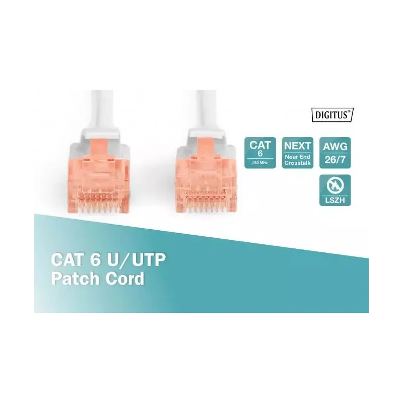 Cable Réseaux Sftp Cat6 Digitus 15M Lsoh 2 Cable Reseau Utp Cat6 Digitus Dk 1644 150 15M (1)