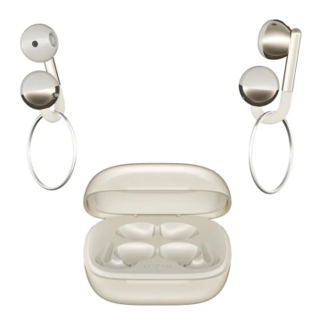 Kieslect Lora Earring Pods Oatmeal Gold