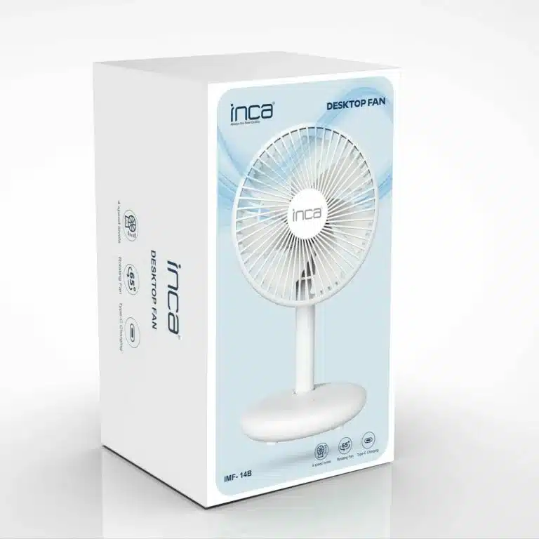 Ventilateur Portable Inca Imf 14B Blanc 3 14B 4 768X768