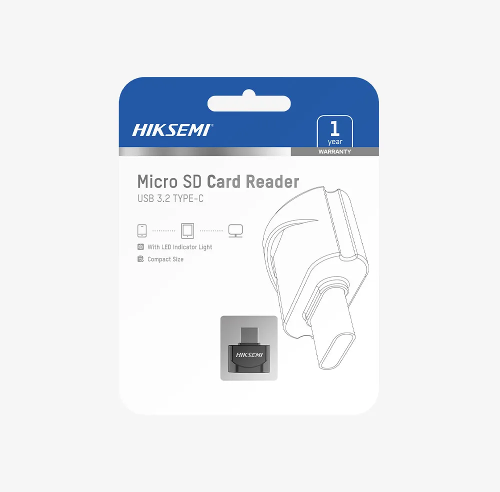 Lecteur De Carte Sd Hiksemi Cr01 Usb 3.2 Type-C 1 272968De5488412F93A527F315Ac1Da7