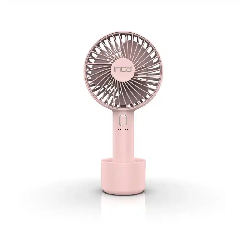 Mini Ventilateur Portable Inca Imf 12P Rose 1 Inca Imf 12P