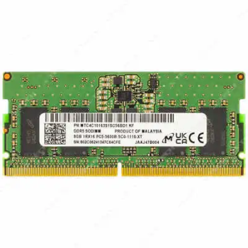 Barrette Mémoire Micron 8Go DDR5 5600 Mhz So DIMM