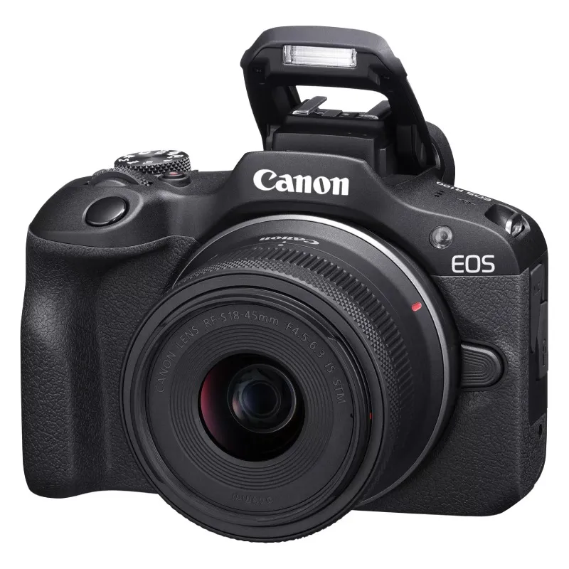 Appareil Photo Hybride Canon Eos R100 + Objectif Rf-S 18-45Mm Noir 1 Canon Eos R100