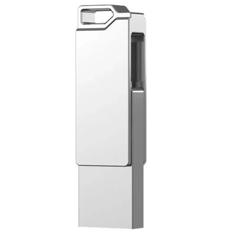 Clé Usb 128 Go Hiksemi E327C Usb 3.2/Type-C Gris 3 Cle Usb Hiksemi E327C 128Go Usb 32Type C Gris (2)