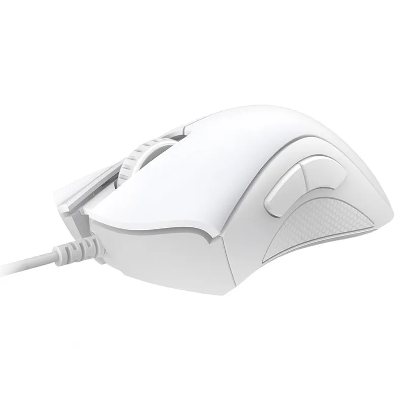 Souris Gaming Filaire Razer Deathadder Essential Blanc 2 Souris Gamer Razer Deathadder Essential Blanc (2)