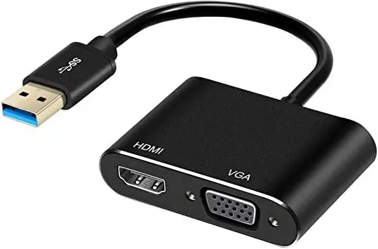 Adaptateur Usb3.0 Vers Hdmi+Vga 1 Adaptateur Usb3 0 Vers Hdmi Vga