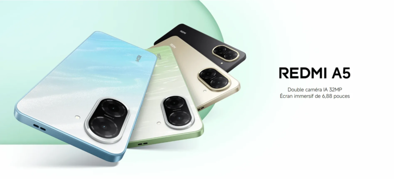 Gammes Des Smartphone Android 15 Smartphone Xiaomi Redmi A5 4G Prix Tunisie