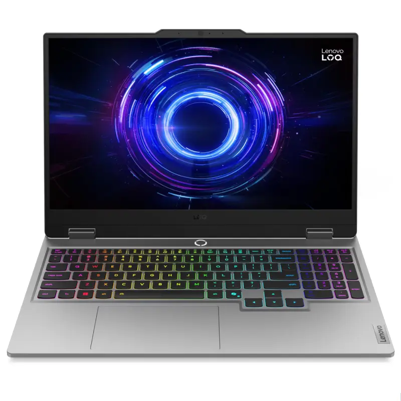 Pc Portable Gamer Lenovo Loq 15Irx10 I5-13450Hx 16 Go Ddr5 512 Go Ssd Rtx 5050 Win 11 Gris 1 Lenovo Loq 15Irx10 I5-13450Hx Rtx 5050