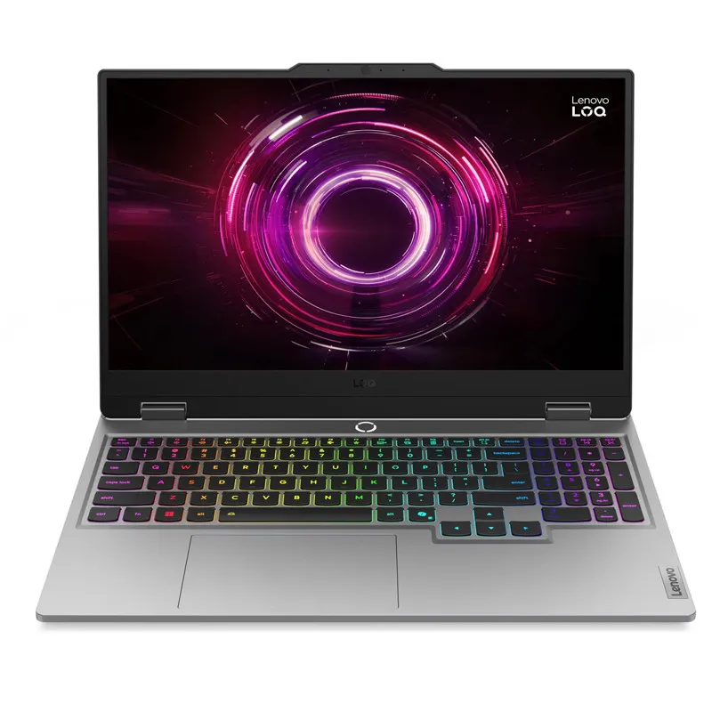 Pc Portable Gamer Lenovo Loq 15Ahp10 Ryzen 5 220 16Go Ddr5 512Go Ssd Rtx 5050 Gris 1 Lenovo Loq 15Ahp10 Ryzen 5 220 Rtx 5050