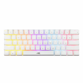 Clavier Gamer Mécanique Baracuda White Blue Switch
