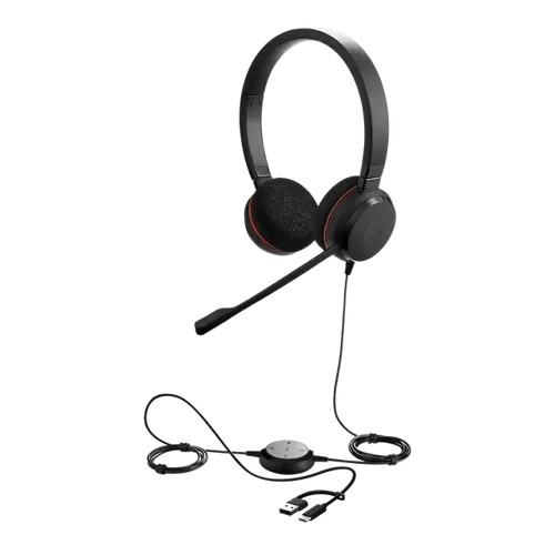 Micro Casque Jabra Evolve 20 Usb-C 2 Micro Casque Jabra Evolve 20 Usb C A