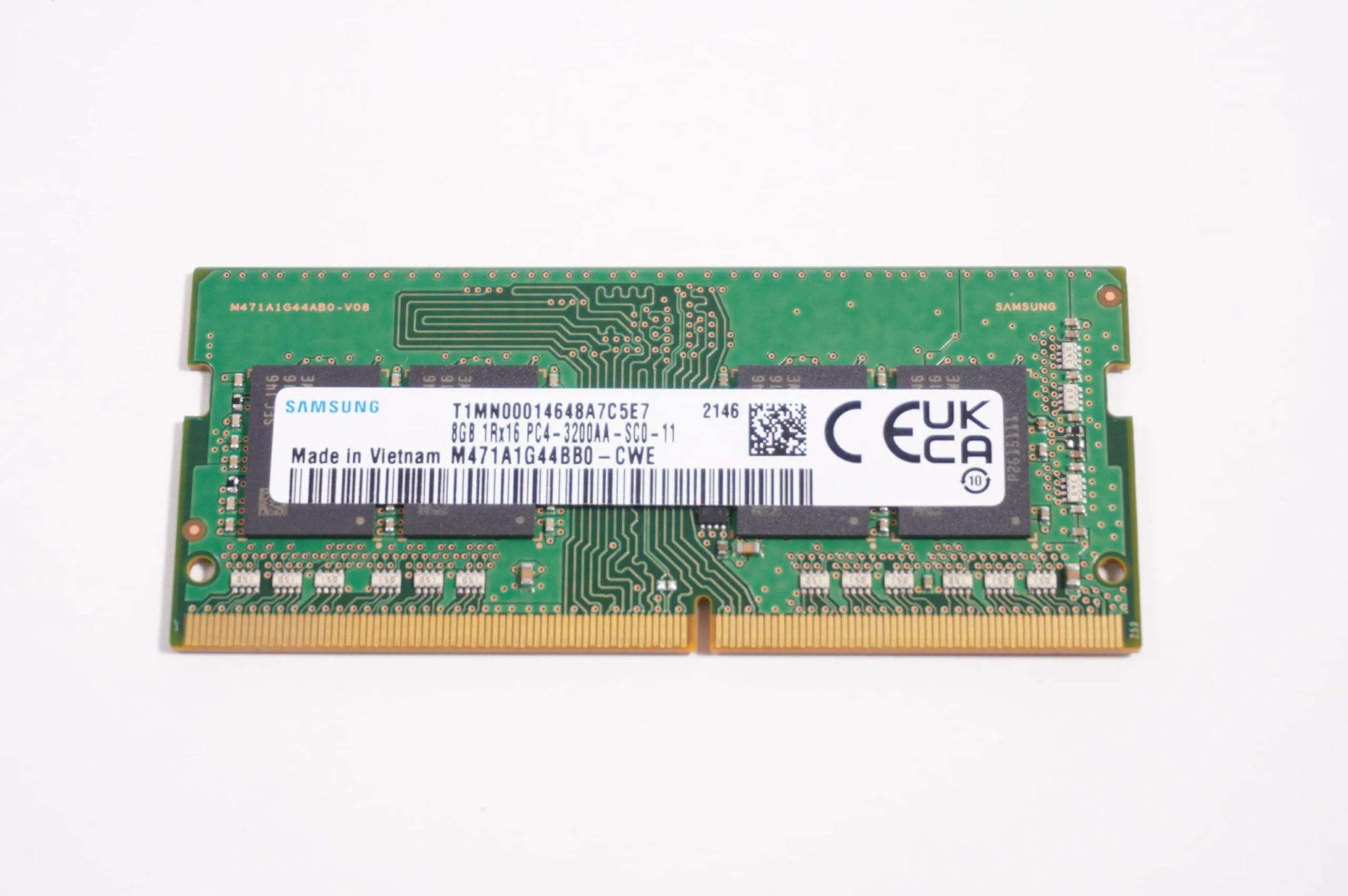 Ram Samsung 8Go Ddr4 3200 Mhz Sodimm Pour Pc Portable 1 Ram Samsung 8Go Ddr4 3200 Mhz Sodimm Pour Pc Portable