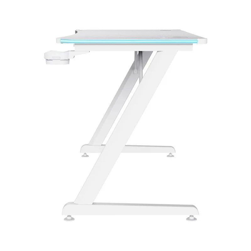 Bureau De Gaming Trust Gxt 709 Luminus Rgb 10 Modes Blanc 4 Bureau De Gaming Trust Gxt 709 Luminus Rgb Blanc A