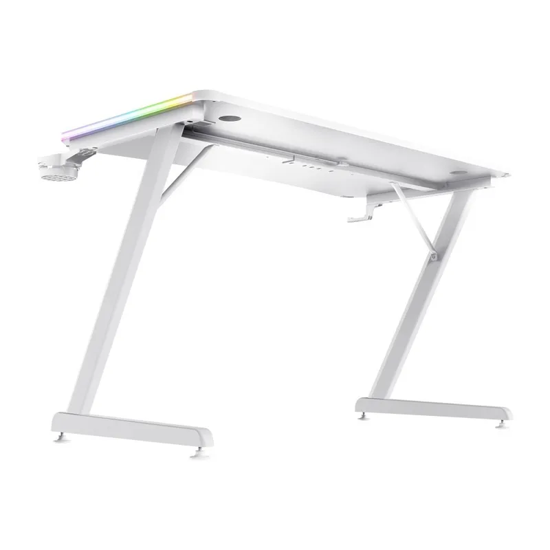 Bureau De Gaming Trust Gxt 709 Luminus Rgb 10 Modes Blanc 3 Bureau De Gaming Trust Gxt 709 Luminus Rgb Blanc E