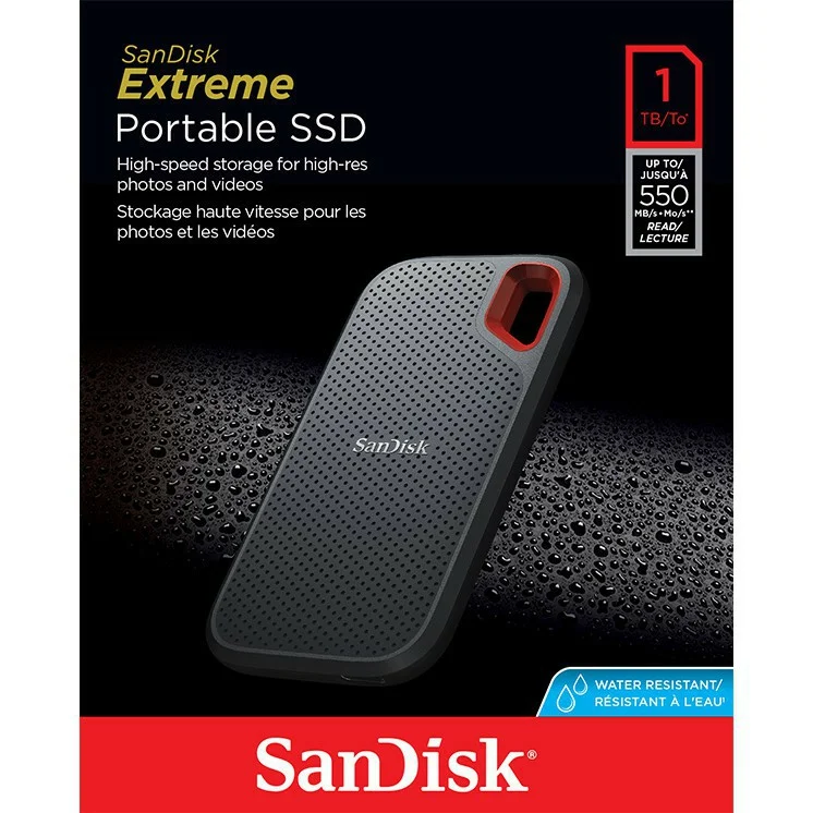 Disque Dur Ssd Externe Sandisk Extreme 2 To - Noir 2 12468C518Eec317558B90F03Fc1244D0