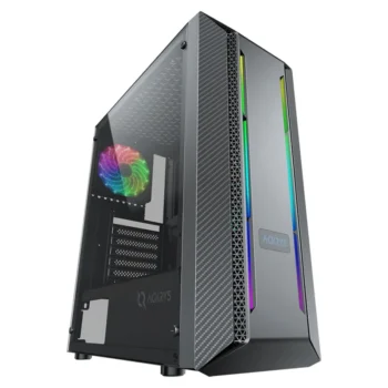 Boitier AQIRYS Mizar RGB Noir1 1