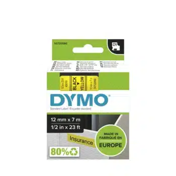 Cassette à Ruban Mach DYMO Jaune S0720580