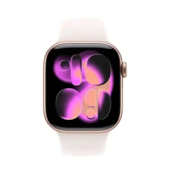 Apple Watch Series 11 42 mm Rose Gold GPS avec Bracelet Sport Light Blush M/L