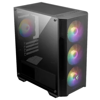 boitier gaming msi mag forge m100a micro atx noir