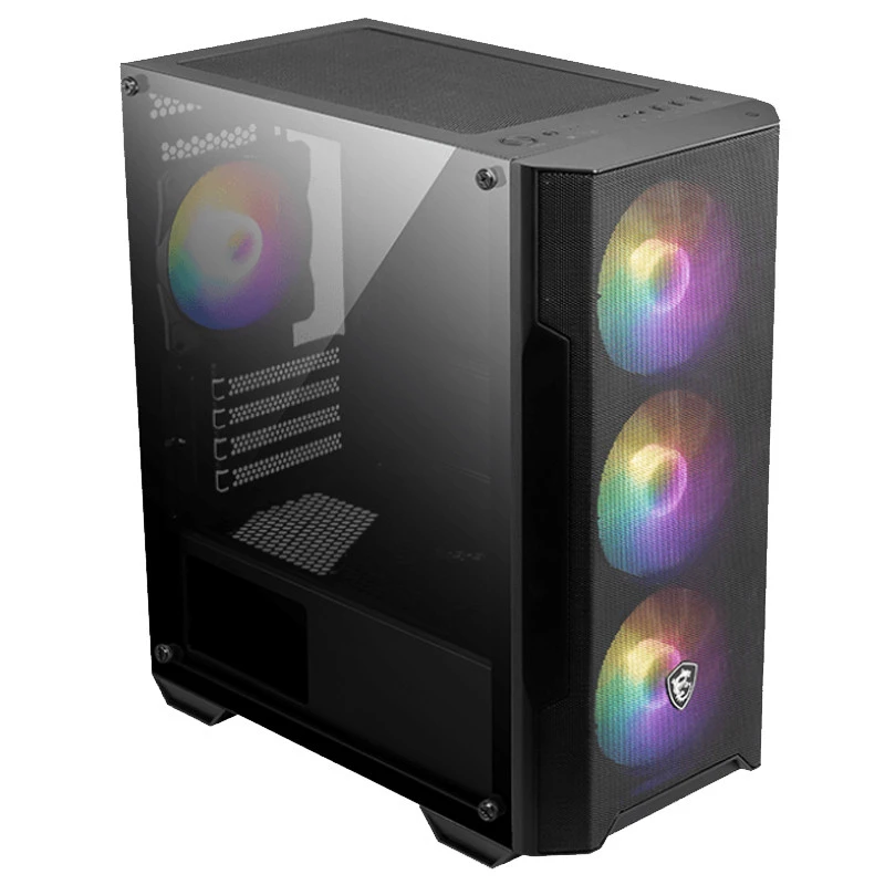 Pc Spirit Of Gamer Amd Ryzen 5-8500G 8 Go Ddr5 5600 Ssd 250 Go 1 Boitier Gaming Msi Mag Forge M100A Micro Atx Noir