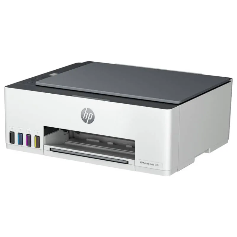 Imprimante Hp Smart Tank 580 À Réservoir Intégré Wifi 3En1 Couleur 3 Imprimante Hp Smart Tank 580 A Reservoir Integre Wifi 3En1 Couleur 3
