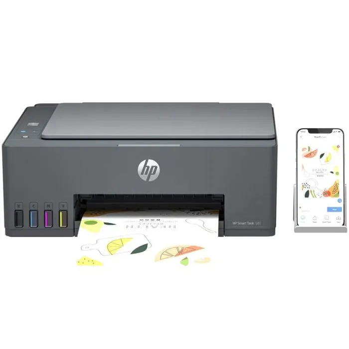 Imprimante Hp Smart Tank 581 À Réservoir Intégré Wifi 3En1 Couleur 1 Imprimante Hp Smart Tank 581 À Réservoir Intégré Wifi 3En1 Couleur